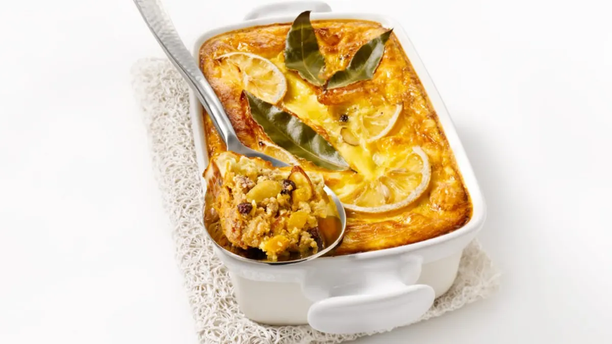 Bobotie d'agneau au curry sud-africain
