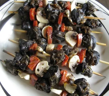 Brochette d'escargots