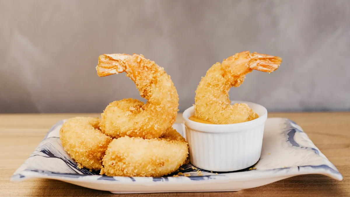 Crevettes panées