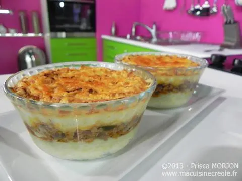 Hachis Parmentier d'igname