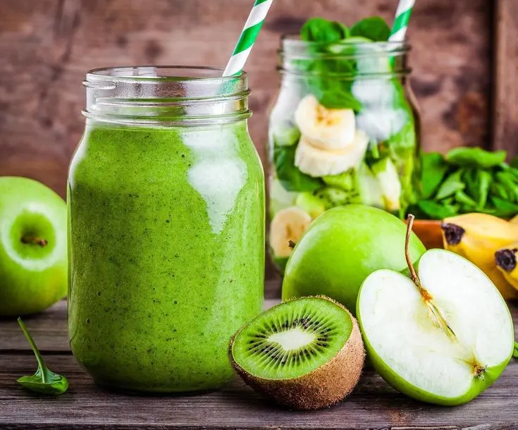jus kiwi-pomme-menthe crédit photo: @Pinterest
