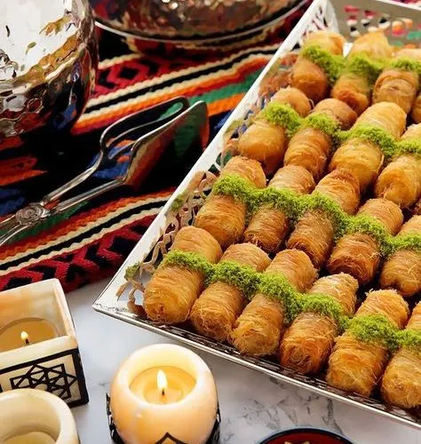 Konafa au fromage ricotta (ktayef libanaise)