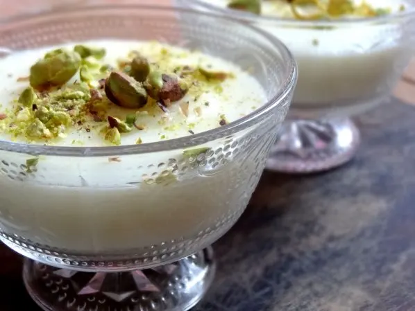 Mouhalabieh Flan Libanais fleur d'oranger