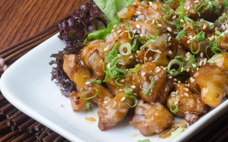 Poulet au gingembre
