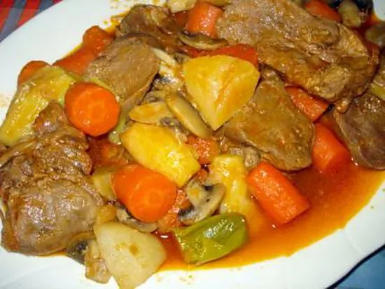 Sauce légume à la viande
