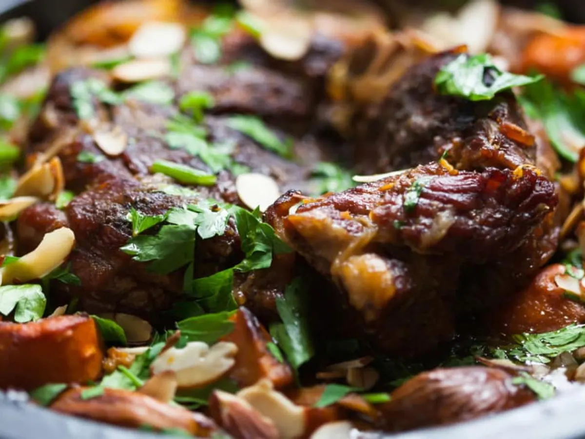 Tajine de veau de lait