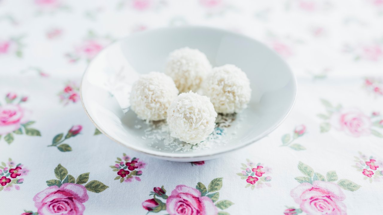 Boules fondantes à la noix de coco