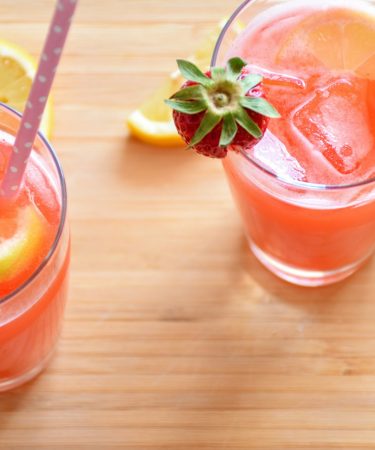 Jus de fraise pomme et citron crédit photo: @unsplash Boba Jaglicic