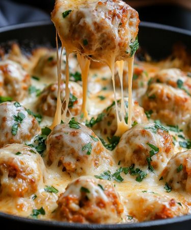 Boulettes de poulet au fromage