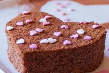 Gâteau de fondant au chocolat en coeur crédit photo: @SonjaBK sur unsplash