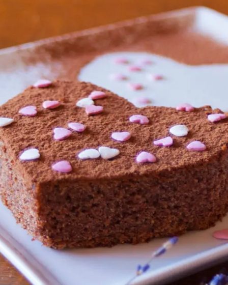 Gâteau de fondant au chocolat en coeur crédit photo: @SonjaBK sur unsplash