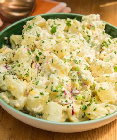 salade de pomme de terre et thon crédit photo: @pinterest