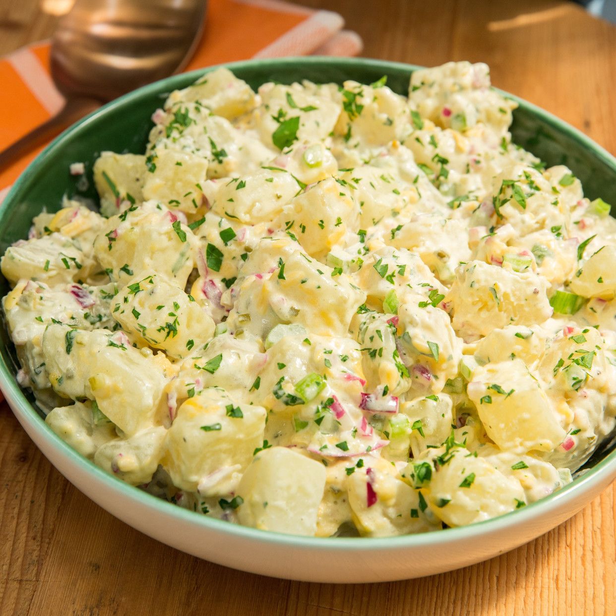 salade de pomme de terre et thon crédit photo: @pinterest
