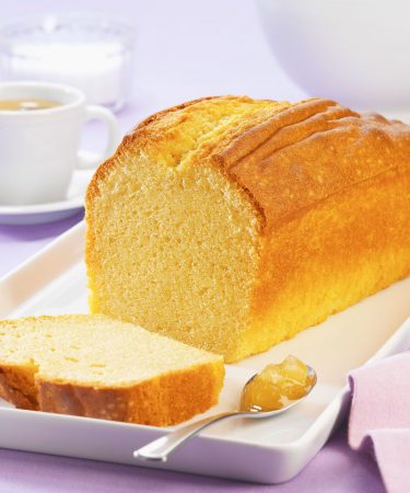 Gâteau nature sans sucre crédit photo: @pinterest
