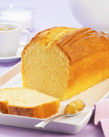 Gâteau nature sans sucre crédit photo: @pinterest