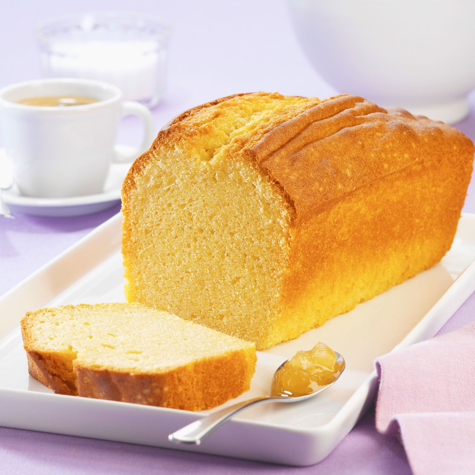 Gâteau nature sans sucre crédit photo: @pinterest