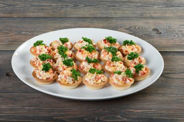 Des mini quiches revisités à l'africaine