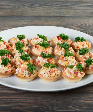 Des mini quiches revisités à l'africaine