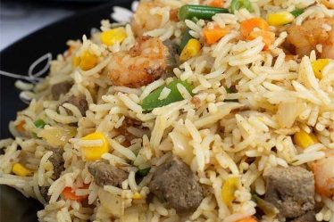 Riz cantonais revisité à l'africaine crédit photo: @pinterest