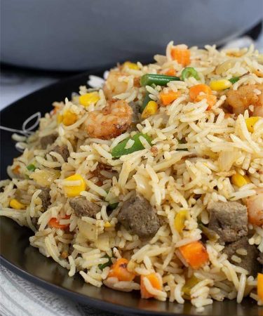 Riz cantonais revisité à l'africaine crédit photo: @pinterest