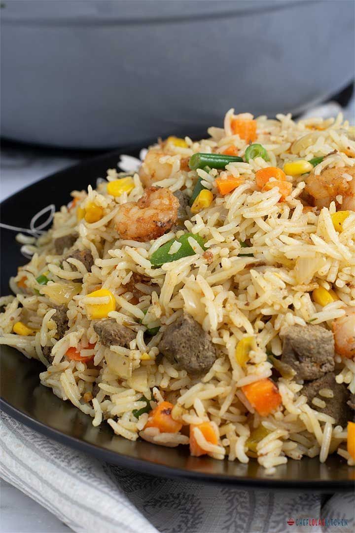 Riz cantonais revisité à l'africaine crédit photo: @pinterest