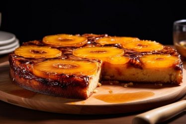 flan à l'ananas