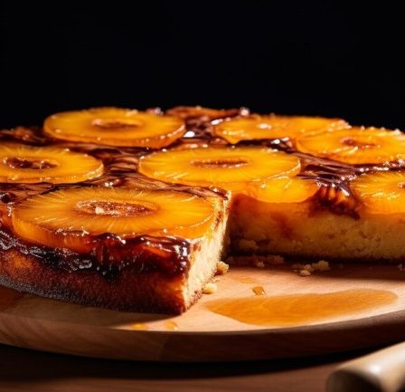 flan à l'ananas