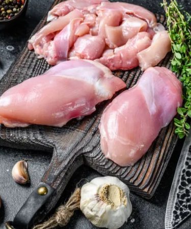 Poulet frais crédit photo: @Vladimir Mironov sur unsplash