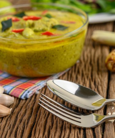Un repas à base de Gingembre