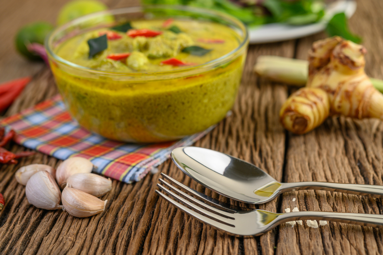Un repas à base de Gingembre