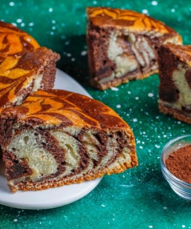 Cake marbrée moelleux