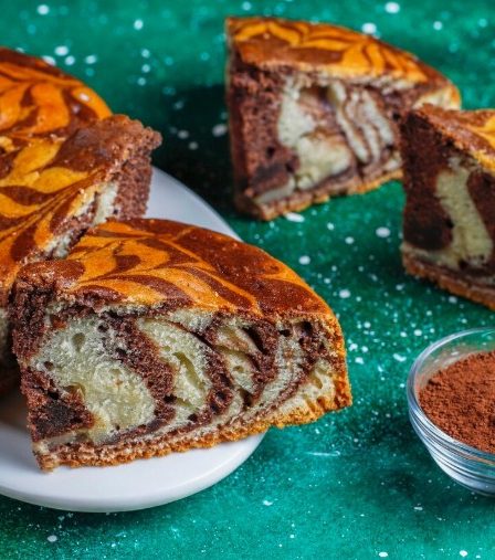 Cake marbrée moelleux