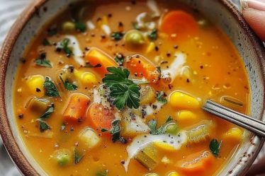 Soupe de légumes crédit photo: @pinterest
