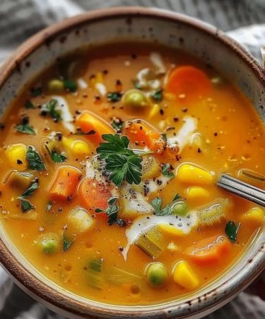 Soupe de légumes crédit photo: @pinterest
