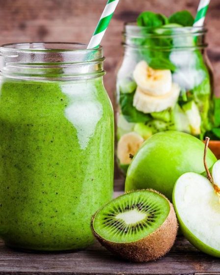 jus kiwi-pomme-menthe crédit photo: @Pinterest